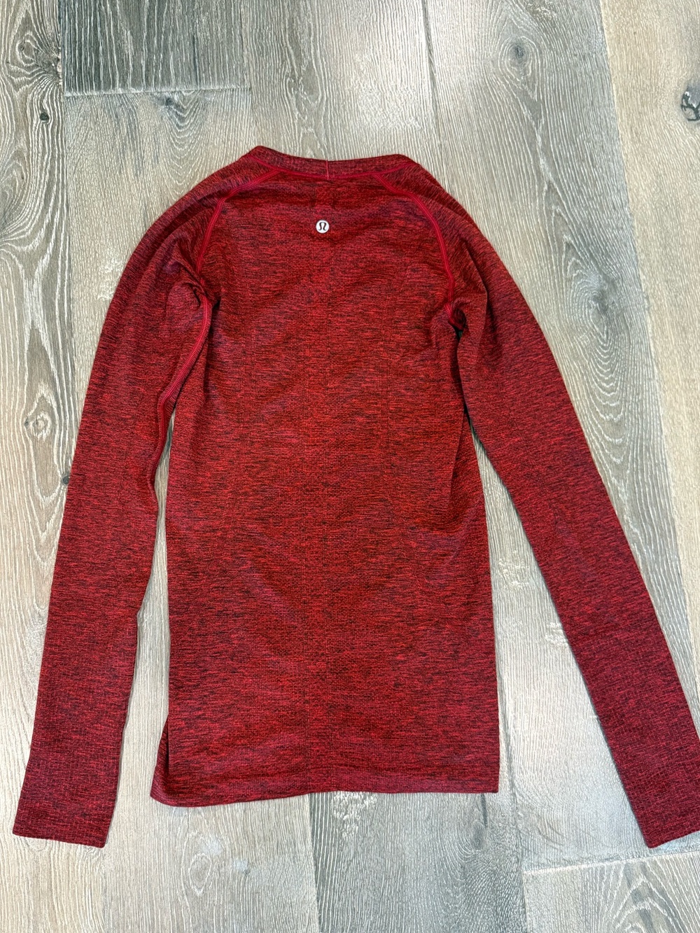 Lululemon Red swiftly long sleeve